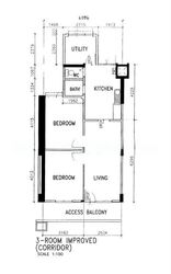 Blk 11 BOON KENG VILLE (Kallang/Whampoa), HDB 3 Rooms #581662161